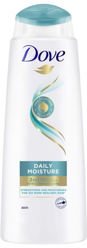 Dove Daily Moisture 2v1 šampón a kondicionér 400 ml