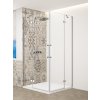 GELCO TRINITY CHROM obdĺžnikový kút 800x1100 rohový vstup, číre sklo, GT2280-11C-CH GT2280-11C-CH