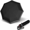 Knirps T.200 Medium duomatic Reflective Rain pánsky plne automatický dáždnik černý