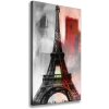 Vertikálny foto obraz na plátne Eiffelová veža Paríž 50x100 cm