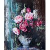 Pivonky vo váze - Akad. mal. Igor Navrotskyi, originálny, ručne maľovaný obraz M (do veľkosti 65x65cm) Viac farieb