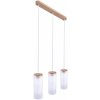 HELLUX Luster na lanku BARREL 3 GU10 Dub ver.1 biela 8541309