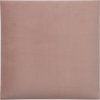 Nástenný vankúš štvorcový 30 cm x 30 cm ružový zamatový
