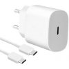 EP-TA800EWE + EP-DA905BWE Samsung USB-C Cestovní nabíječka White(Bulk OOB)
