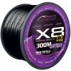 Mistrall Šňůra Shiro Catfish X8 Black 300 m 0,70 mm