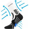 VOXX kompresné ponožky Ronin white 1 pár 39-42 111137
