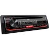 Autorádio JVC KD-T702BT - CD / USB / Bluetooth / AUX / červené podsvietenie