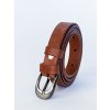 Dámsky kožený opasok DM-1,5-24-08 hnedý , Obvod pásu/celková dĺžka opasku 100cm