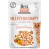 Brit Care Cat vrecúška pre mačky, kuracie filé v omáčke 85 g