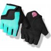Detské cyklistické rukavice Giro Bravo Jr Screaming Teal/Neon Pink XS