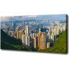 Foto obraz na plátne do obývačky Honkong panoráma 100x50 cm