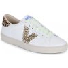 Victoria Nízke tenisky BERLIN EFECTO PIEL ANIMAL PRINT Biela