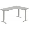 OFFICE PRO s.r.o. HOBIS trigon elektr.staviteľný stôl pamäť.ovlád. - MST 2M 60 L, šedá