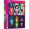 Trefl: Enchantimals Disney princezné 2v1 puzzle - 200 dielikov