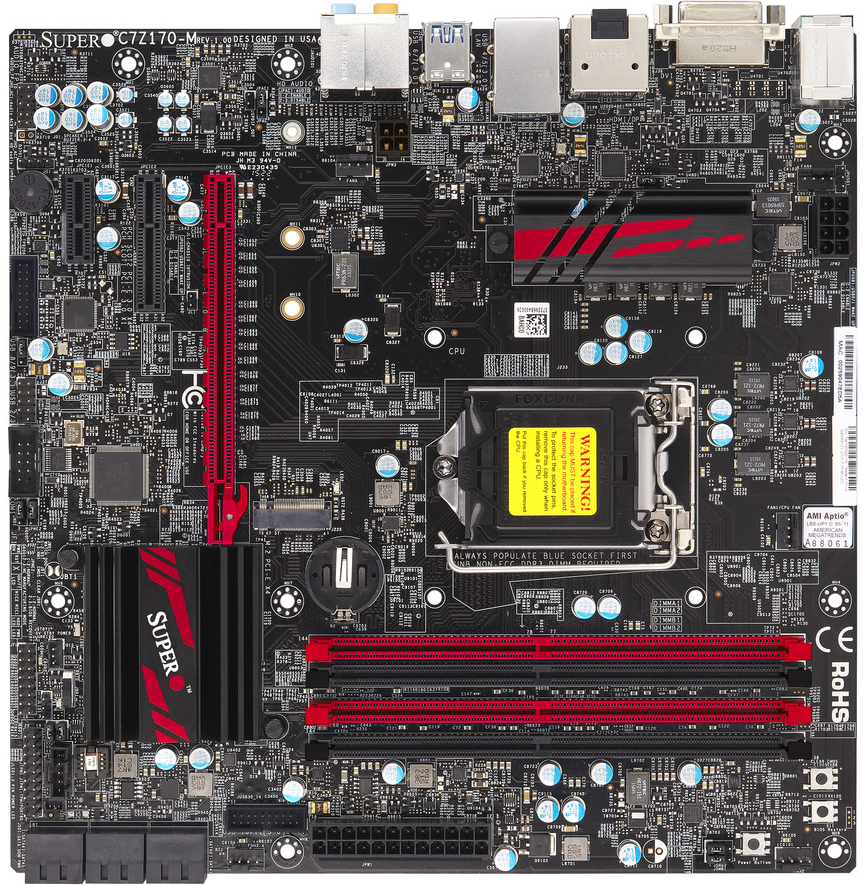 Supermicro MBD-C7Z170-M-O