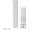 Garmin Forerunner 955 remienok, whitestone/silver