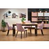 VIKO-design-TOP Jedálenská zostava rozkladací stôl a štyri stoličky Caro pink
