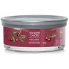 Yankee Candle Aromatická sviečka Signature tumbler stredná Black Cherry 340 g