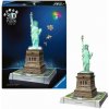 Ravensburger 3D Puzzle Iconics Socha slobody (Nočná edícia) 128 ks