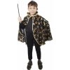 Karnevalový kostým plášť čarodejnícký čierny, detský – Halloween 8590687610972