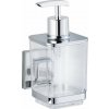 Dávkovač mýdla Wenko Dávkovač mýdla QUADRO, Vacuum-Loc nerez - 340 ml, WENKO