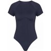 Dámske body EVER Infused Aloe St Sleeve Body - BLACK - čierne 0004 - SLOGGI BLACK L