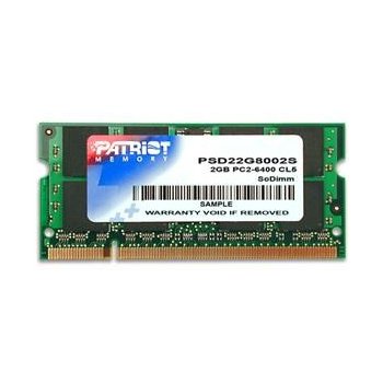 Patriot DDR2 2GB 800MHz PSD22G8002S