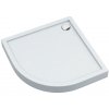 Schedline Cameron Smooth White polkruhová sprchová vanička 80x80 cm biela 3ST.C1O-8080