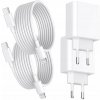 RÝCHLA NABÍJAČKA PRE IPHONE KOCKA 25W + KÁBEL 2M / USB-C - IPHONE LIGHTING