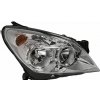 Opel ASTRA H 02/07- svetlo H7+H7 pravé, čierne /HELLA/