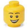 LEGO úložná hlava (mini) - šťastný chlapec