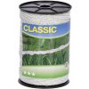 KERBL 449112 CLASSIC ohradníkové lanko 500m, 6 x 0,20mm Niro, biela