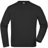 James&Nicholson Pánska mikina JN840 Black 4XL