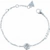 Guess Štýlový oceľový náramok so zirkónmi Stylish Guess JUBB04594JWRH 15,5 cm