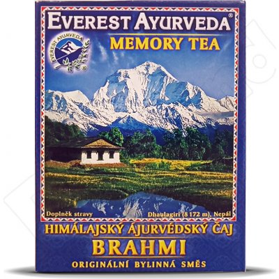 EVEREST AYURVEDA BRAHMI ajurvédsky čaj na pamäť a mozgovú činnosť 100 g