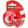 DARČEK - Lepiaca páska krištáľovo číra Scotch , 19 mm x 7,5 m, 1 rolka v zásobníku - Objednaj 2 ks a dostaneš darček 1 ks Lepiaca tyčinka Scotch Monster 8g ( Platí do 30.9.2025)