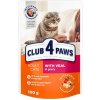 Club 4 Paws Premium mokré krmivo pre psov s teľacím mäsom 0,1 kg
