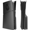 Výměnný kryt na PlayStation 5 SLIM diskovou verzi s otvorem na větrák - černá