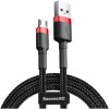 Baseus Cafule USB-micro USB kábel 1,5A 2m čierny (CAMKLF-C91)