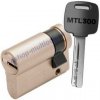 Mul-T-Lock Mul-T-Lock MTL300 polvložka, Vyber rozmer 54,5mm (45+9,5), Špeciálne prevedenie Ozubené koliesko 12 zubov, Kľúče 17 kľúčov naviac