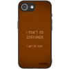 Picasee ULTIMATE CASE pro Apple iPhone 16e - I don´t do costumes