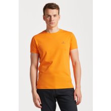 Gant tričko Contrast Logo SS oranžové