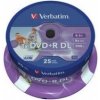 Verbatim DVD+R 8,5GB 8x, 25ks