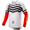 Dres TECHSTAR limitovaná edice DEEP, ALPINESTARS (černá/bílá/červená fluo/oranžová, vel. L)