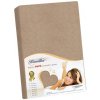 Bellatex froté plachta 1240/013 kávová 180x200x40