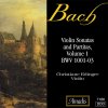 BACH,J.S.: Sonatas and Partitas for Solo Violin, Vol. 1 (CD) (Edinger, Christiane)