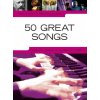Wise Publications Really Easy Piano Collection: 50 Great Songs Noty