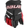 Juniorské hokejové rukavice Bauer SUPREME M3 GLOVE-INT čierna,biela,červená