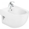 Roca Meridian - Závesný bidet, otvor na batériu, biela A357246000