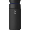 Ocean Bottle 350ml fľaša na horúce nápoje - Obsidiánová čierna